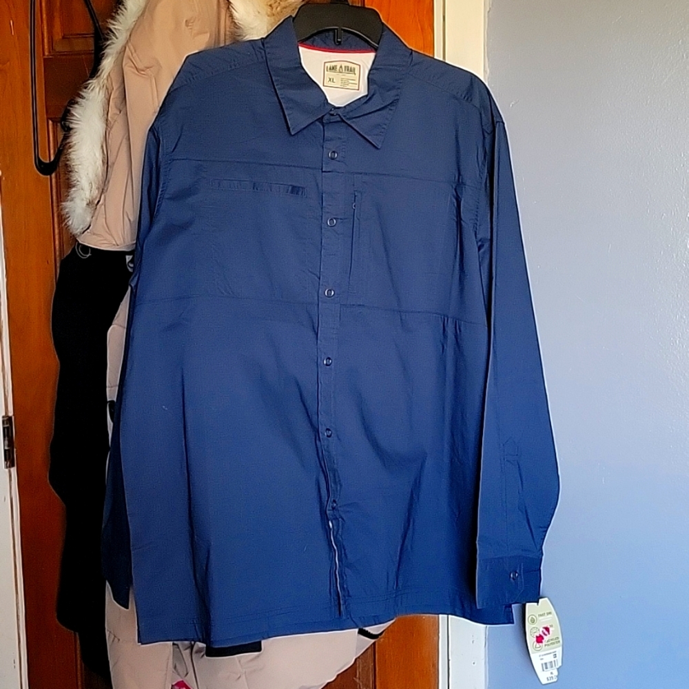 XL men's lake & trail shirt
